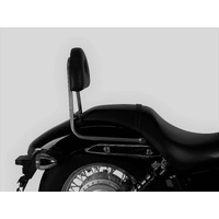 Sissybar without luggage rack chrome for Honda VT 750 Shadow Spirit (2007-2013)