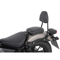 Sissybar without luggage rack black for Honda CMX 500 Rebel (2017-)