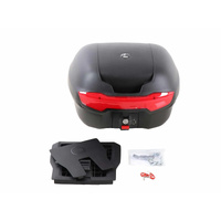 Journey 40 top case black incl. universal mounting plate