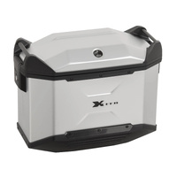 Xceed side case 38 ltr. Right ‚Äì silver