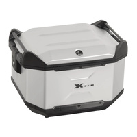 Xceed top case 45 ltr. - silver