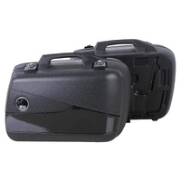 Junior Flash Enduro side case set 40 left / 30 right black