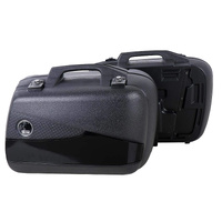 Junior Flash Enduro side case set 30 left / 40 right black