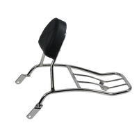 Solo rack with chrome backrest for Honda VF 750 C (1993-2000)