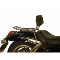 Solorack with backrest chrome for Honda VTX 1800 (2001-2006)