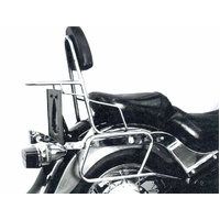 Sissybar with luggage rack chrome for Kawasaki VN 800 Classic (1996-1999)