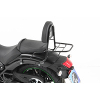 Sissybar with luggage rack black for Kawasaki Vulcan S (2015-)