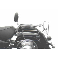 Solorack with backrest chrome for Suzuki VL 1500 Intruder (1998-2004)/C 1500 Intruder (2005)