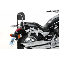 Sissybar with luggage rack chrome for Suzuki M 800 Intruder (2010-2012)