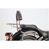 Sissybar with luggage rack chrome for Yamaha XVS 125/250 Drag Star (2000-)