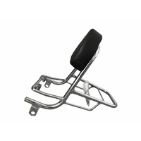 Sissybar with luggage rack chrome for Moto Guzzi Nevada Classic V 750 ie/Aquilia Nera (2004-2009)
