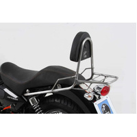 Sissybar with luggage rack chrome for Moto Guzzi Nevada 750 Anniversario (2010-2011)