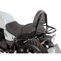 Sissybar with luggage rack black for Moto Guzzi V7 Stone (2025-)