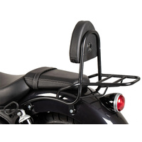Sissybar with luggage rack black for Royal Enfield Super Meteor 650 (2023-)