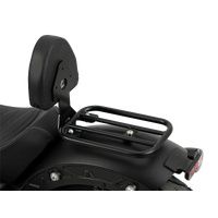 Solorack with backrest black for Indian Scout Sixty Bobber (2025-)