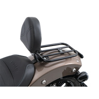 Solorack with backrest black for Indian Scout Bobber (2025-)