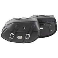 Buffalo Big leather bag set black for C-Bow holder