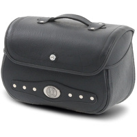 Leather single bag Nevada for leather bag holder tube type