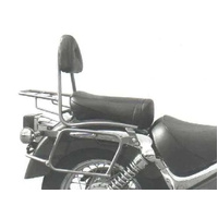 Chrome tubular leather bag holder for Suzuki VL 125/250 Intruder (1999-2007)