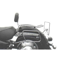 Chrome tubular leather bag holder for Suzuki VL 1500 Intruder (1998-2004)/C 1500 Intruder (2005)