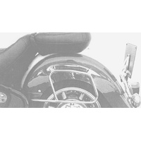 Chrome tubular leather bag holder for Yamaha XVZ 1300 Royal Star (1983-1994)