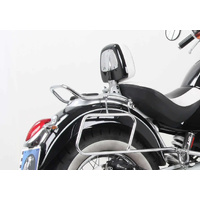 Chrome tubular leather bag holder for BMW R 850 C (2000-2004)/R 1200 C (1997-2004)