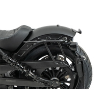 Leather bag holder cutout black for Indian Scout Sixty Bobber (2025-)