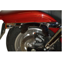 C-Bow side carrier chrome for Harley-Davidson FXDF Dyna Fat Bob (2008-2017)