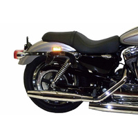 C-Bow side carrier chrome for Harley-Davidson Sportster 883 Roadster/Iron 883/Super Low/ 1200 Custom/Forty-Eight/Seventy-Two/ 883 Custom (-2020)