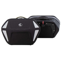 Royster Neo side bag set black for Hepco&Becker C-Bow holder