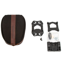 Legacy rear bag set for mounting on Hepco & Becker Soloracks