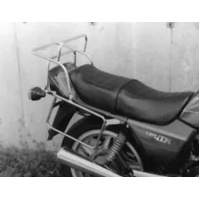 Complete carrier set (side case carrier and tubular luggage rack top case carrier) chrome for Honda CB 250 N/400 N (1981-1986)