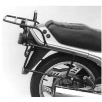 Complete carrier set (side case carrier and tubular luggage rack top case carrier) black for Honda CBX 550 F/F2 (1982-1985)
