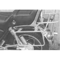 Complete carrier set (side case carrier and tubular luggage rack top case carrier) chrome for Honda VF 750 Custom (1982-1984)