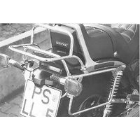 Complete carrier set (side case carrier and tubular luggage rack top case carrier) chrome for Honda VF 1100 Custom (1983-1986)