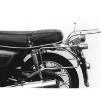 Complete carrier set (side case carrier and tubular luggage rack top case carrier) chrome for Honda CB 350 F/400 F (1973-1974)