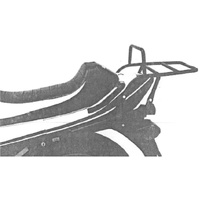 Tubular luggage rack Topcasetr√§ger black for Honda VF 750 F (1983-1986)