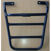 Tubular luggage rack black for Honda XBR 500 S (1985-1990)