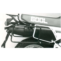 Side case carrier fixed black for Honda XL 600 LM (1985-1987)