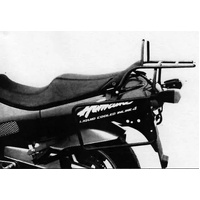 Complete carrier set (side case carrier and tubular luggage rack top case carrier) black for Honda CBR 1000 F (1986-1988)