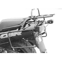 Complete carrier set (side case carrier and tubular luggage rack top case carrier) black for Honda CBR 1000 F (1993-1999)