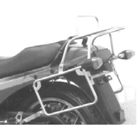 Complete carrier set (side case carrier and tubular luggage rack top case carrier) black for Kawasaki GPZ 750 (1985-1986)/900 R (1984-1993)