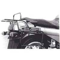Complete carrier set (side case carrier and tubular luggage rack top case carrier) black for Kawasaki GTR 1000 (1986-2003)