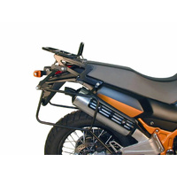 Side case carrier fixed black for Kawasaki KLE 500 (1991-2007)
