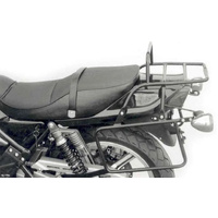 Complete carrier set (side case carrier and tubular luggage rack top case carrier) chrome for Kawasaki Zephyr 550 (1991-1999)