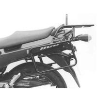 Complete carrier set (side case carrier and tubular luggage rack top case carrier) black for Kawasaki GPZ 1100/ABS (1995-1997)