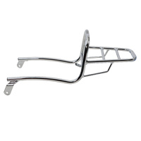 Tubular luggage rack Topcasetr√§ger chrome for Suzuki VL 125/250 Intruder (1999-2007)