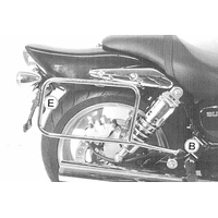 Side case carrier bolted chrome for Suzuki VZ 1600 Marauder (2004-2005)