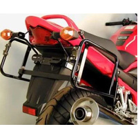 Side case carrier fixed black for Suzuki GSF 650/S Bandit without ABS (2005-2006)