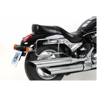 Side case carrier bolted chrome for Suzuki M 800 Intruder (2010-2012)